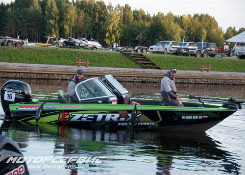 Катер Finval 555 SportAngler с двигателем MERCURY победителя Pro Anglers League 2016 Олега Маракушева